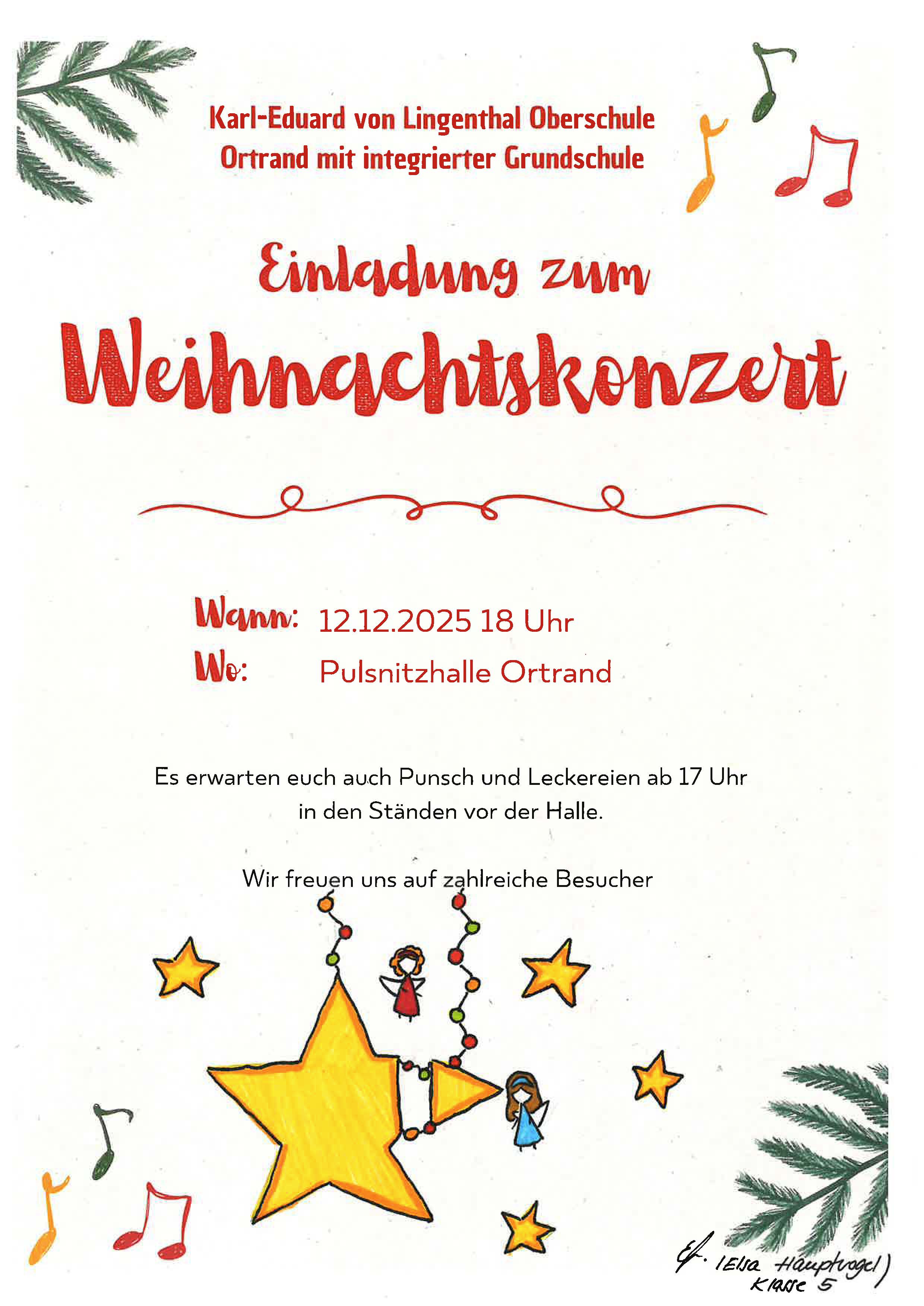 Schulkonzert ortrand